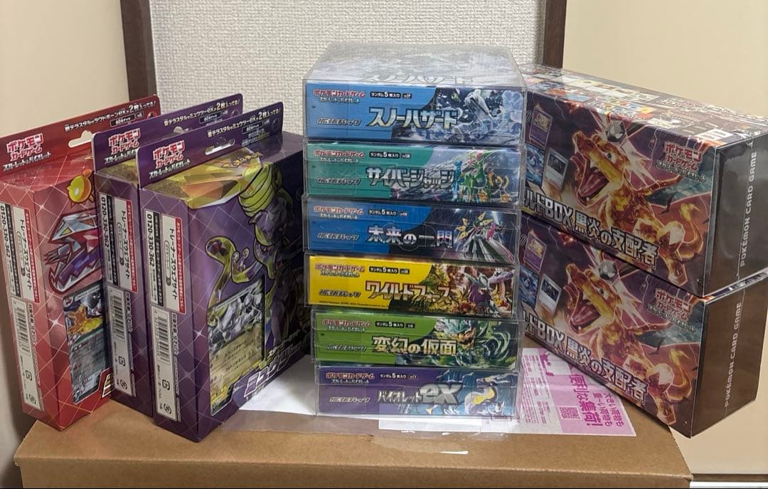 s*i様 ポケモンカードBOX トレーディングカード　シュリンク付　未開封