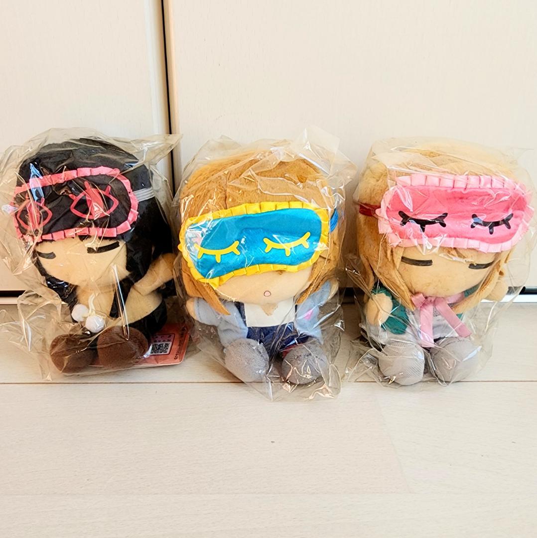 【未開封新品】映画けいおん!! ローソンフェア おやすみ ぬいぐるみBOX全5種