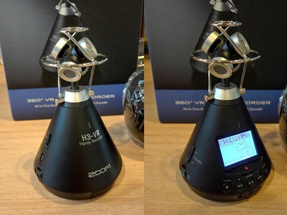 ZOOM H3-VR 360° ハンディレコーダー