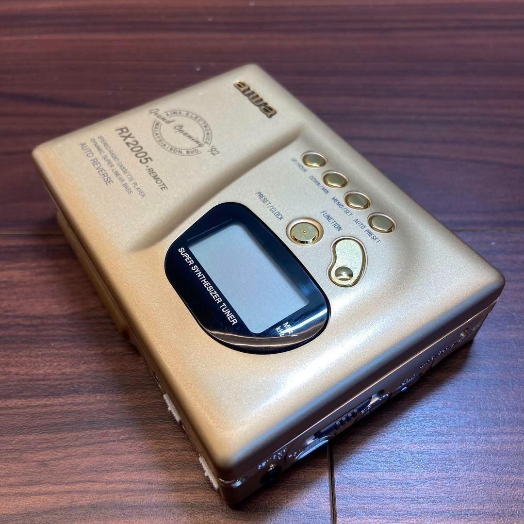 aiwa ラジオ カセットプレーヤー HS-RX2005 2804