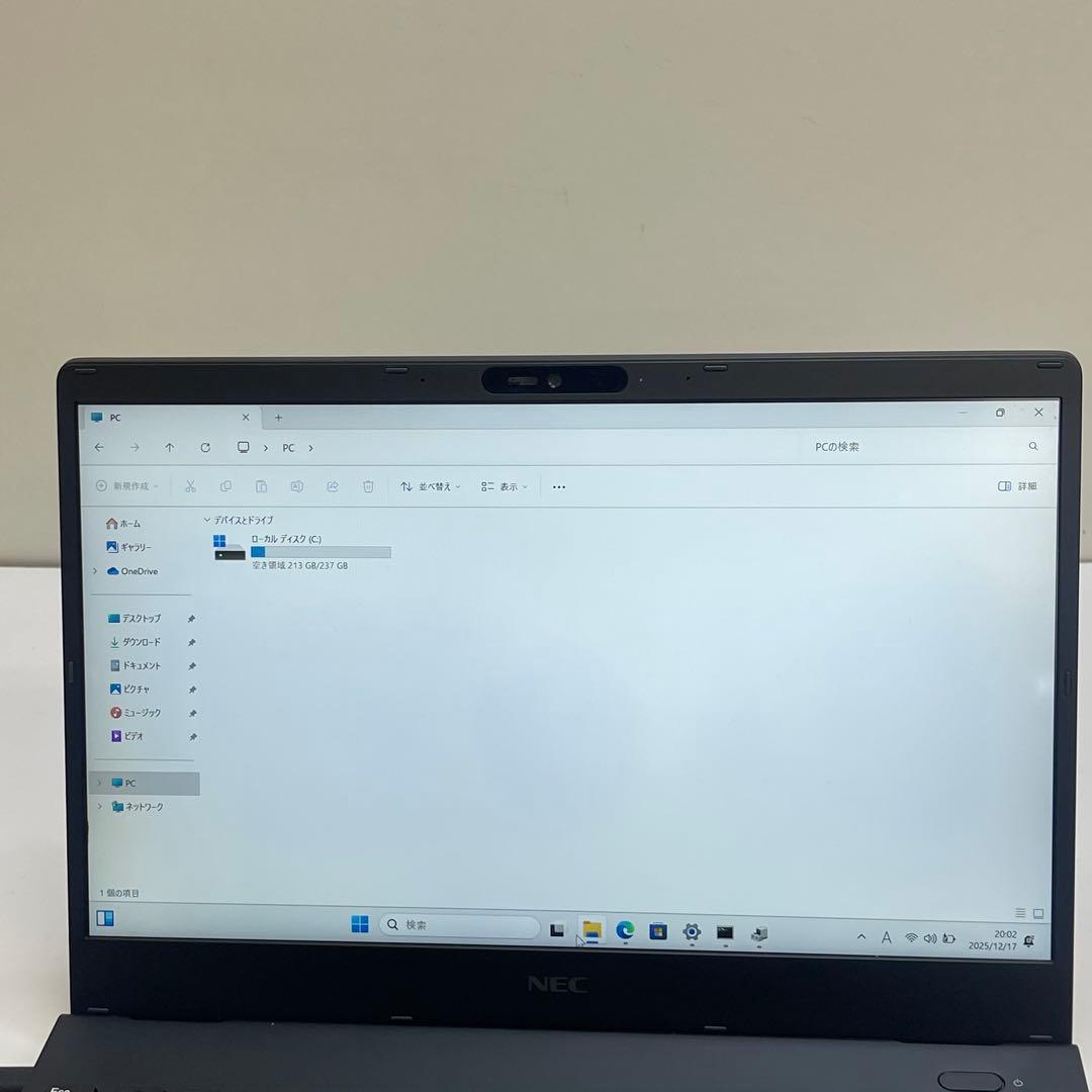 Windowsノート本体 #626 NEC LAVIE AMD Ryzen 3 5300U 8GB 256