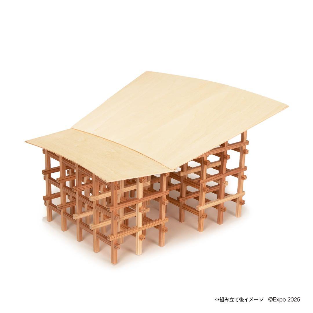 万博EXPO2025 The Grand Ring 木製工作キット大屋根リング