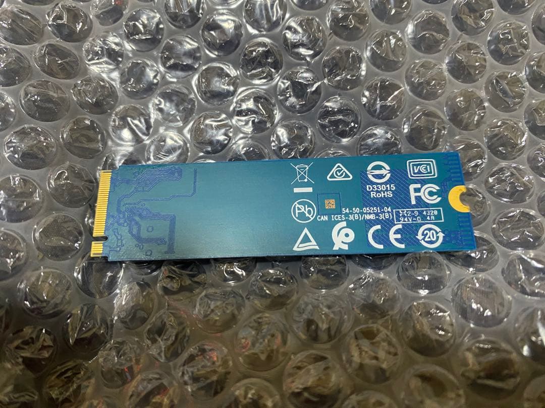正常動作品WD Blue SN550 NVMe SSD 1TB
