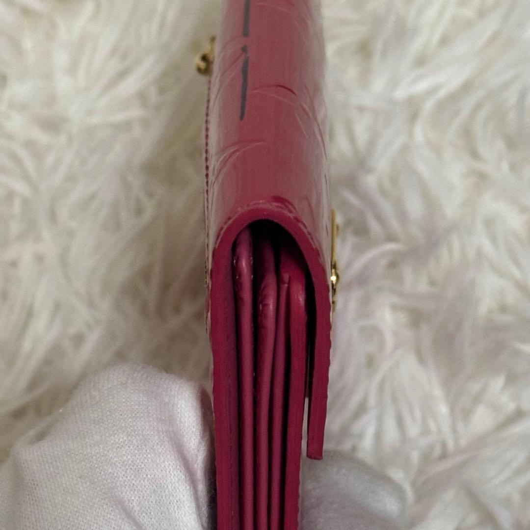 ルイヴィトン ポルトフォイユ コアラ ヴェルニ モノグラム 三つ折り コンパクト