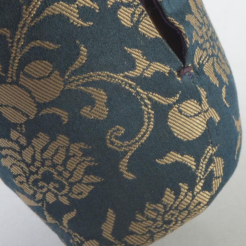 茶道具　瀬戸焼　茶入　仕覆付　裏千家十一代玄々斎極め箱　V　9672