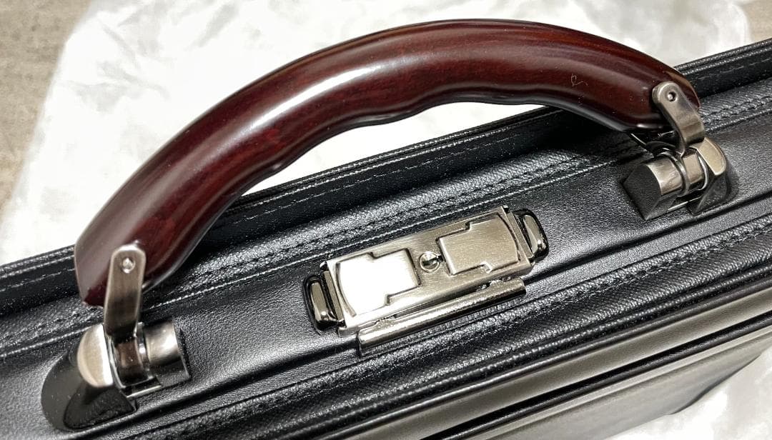 (限定値下げ中) 豊岡鞄「ダレス」黒色 ビジネスバッグ