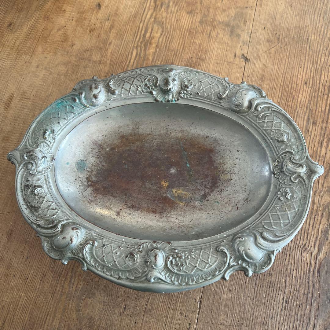 メタル製オーバルコンポティエ