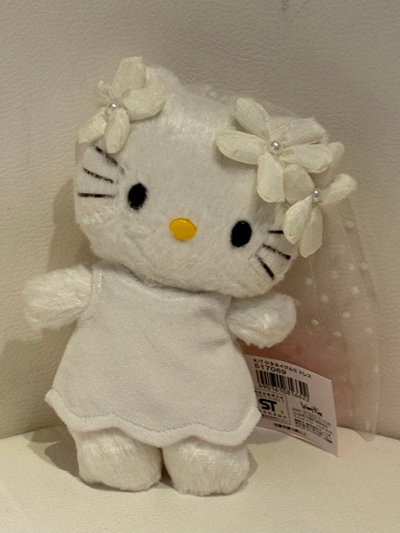 ハローキティ ぬいぐるみ vivitix ウェディング ドール1999 新品タグ