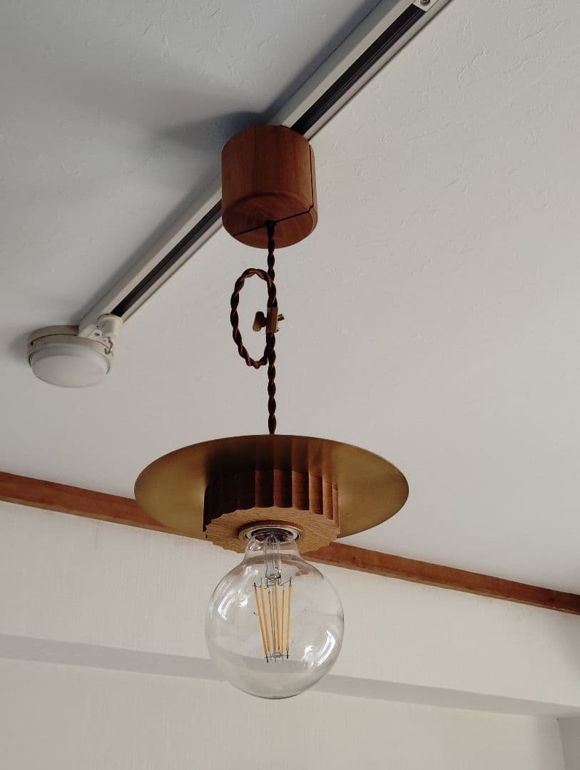 YARN ならと真鍮のライト E26 シーリングカバーのセット