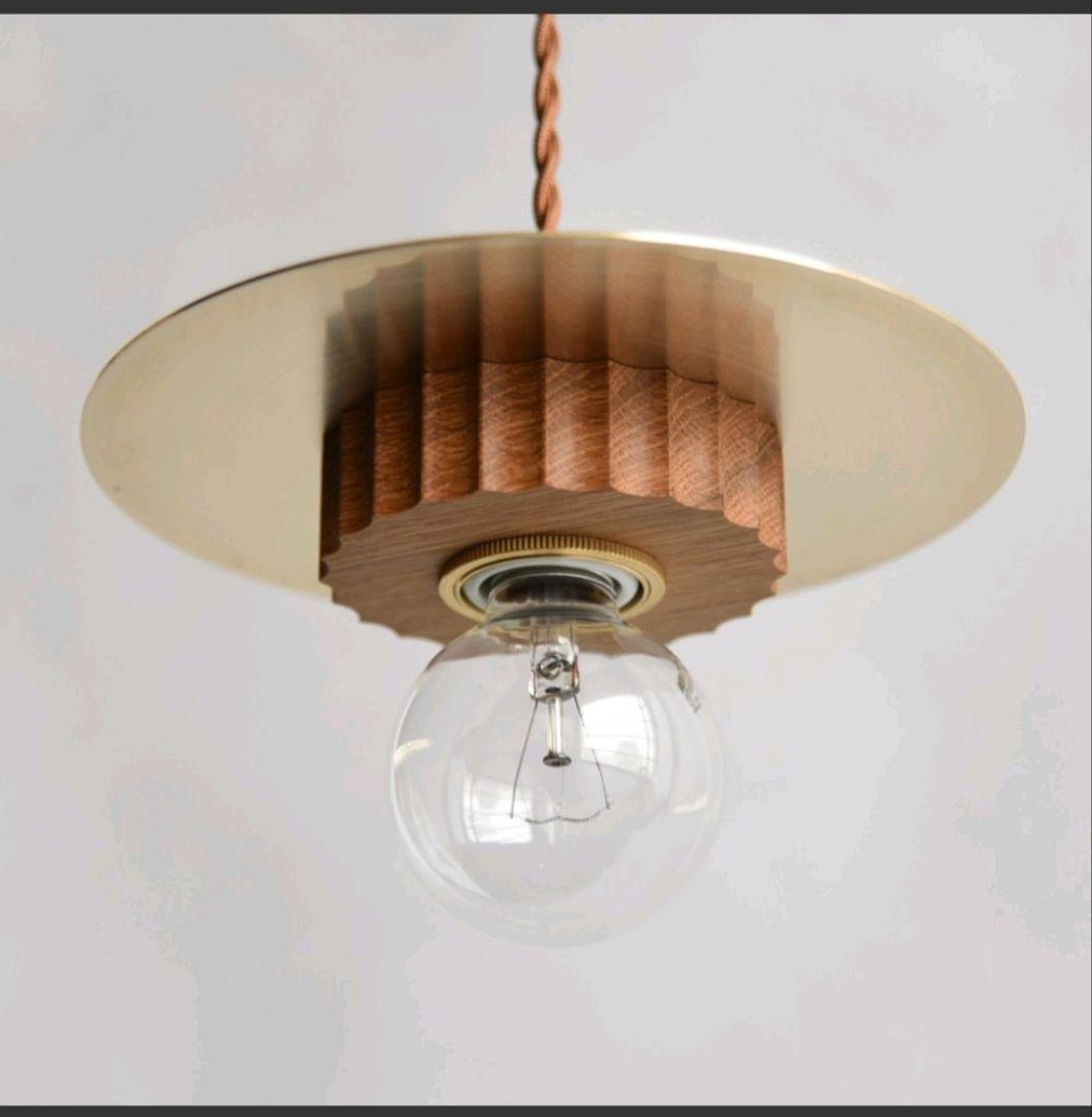 YARN ならと真鍮のライト E26 シーリングカバーのセット