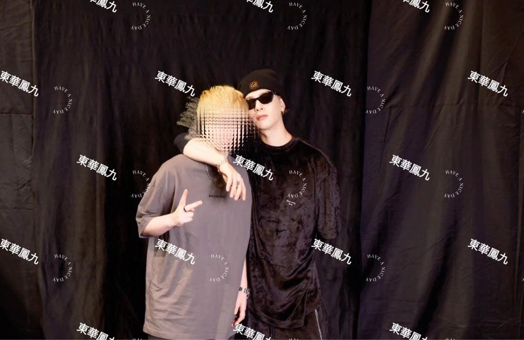 確認用：梓渝 田栩宁 ドラマ「逆愛」宣伝直筆サイン 鑑定バージョン（追記あり)