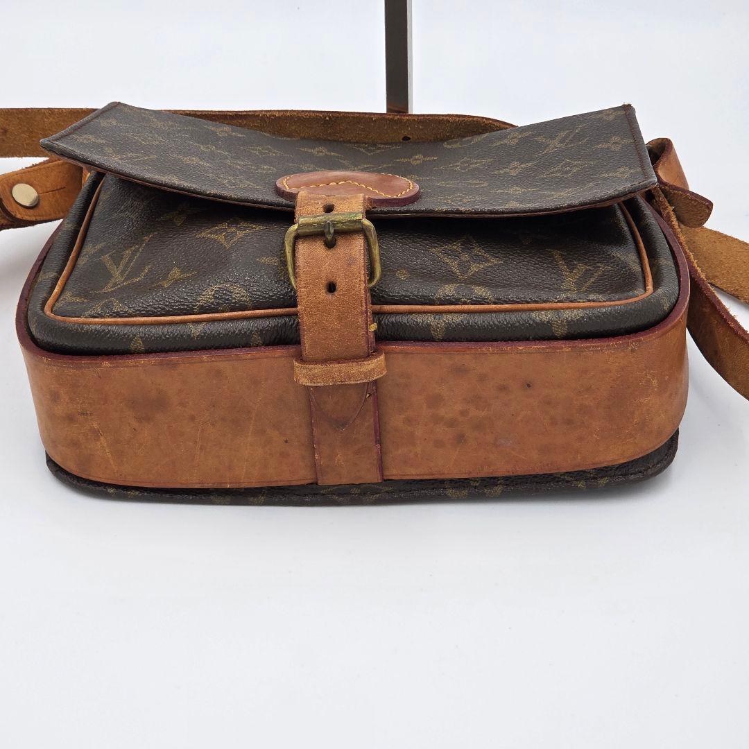 【良品】ルイ・ヴィトン モノグラム カルトシエール ブラウン ショルダーバッグ