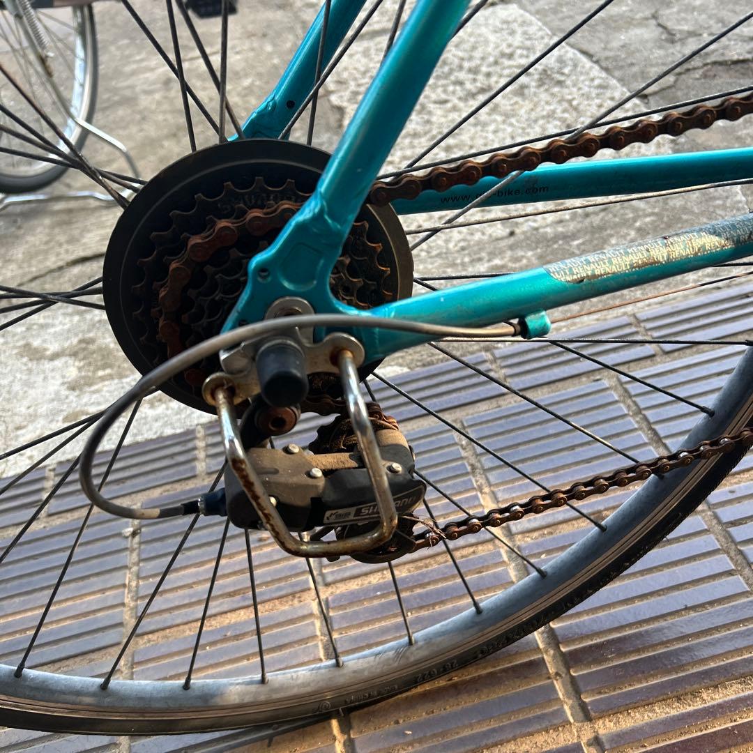 引取限定　千葉県市原　ルノークロスバイク アルミフレーム