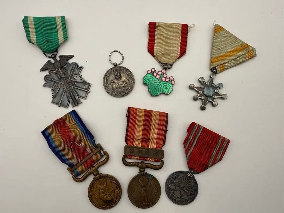 【激レア】旧日本軍やモンゴル　勲章記章まとめ7店舗