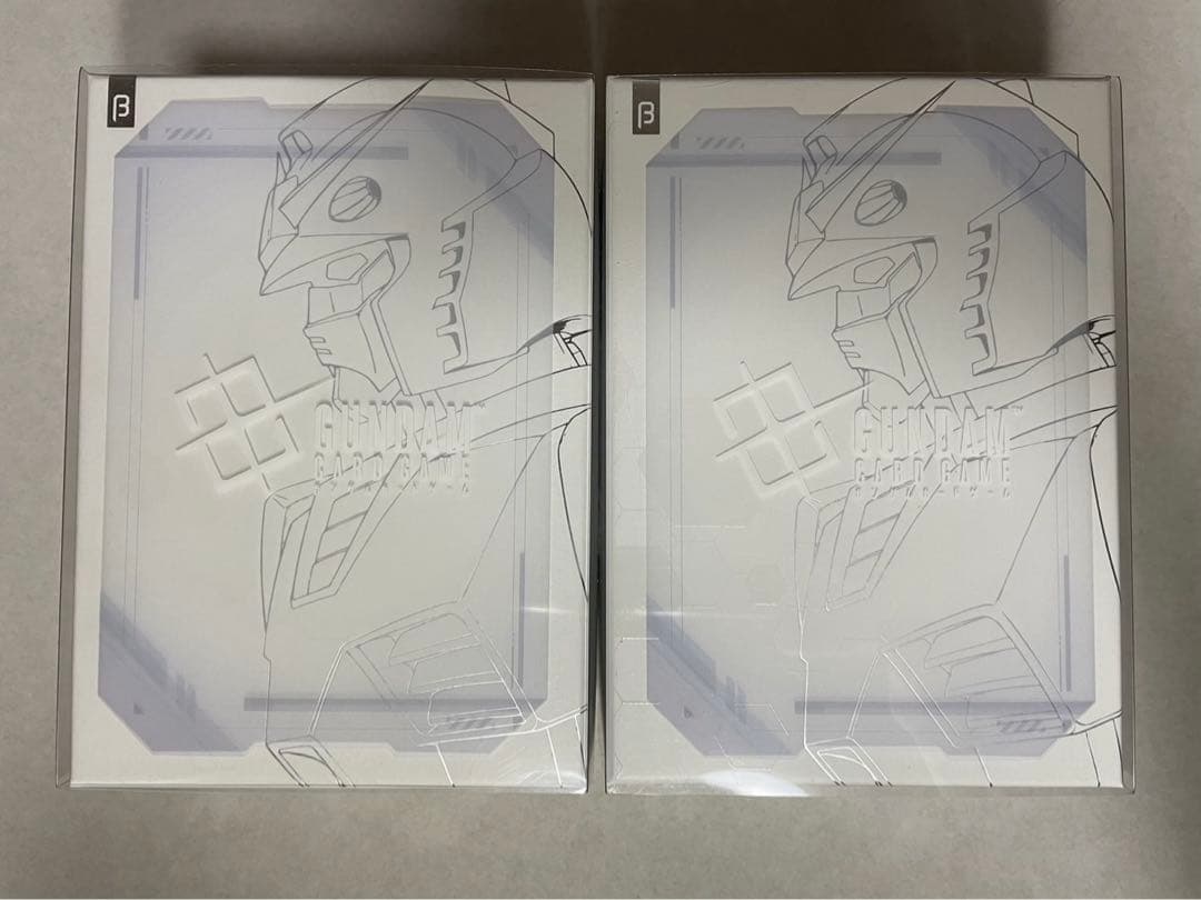 ガンダムカードゲーム リミテッドボックスver.β 『2ボックス』シュリンクなし