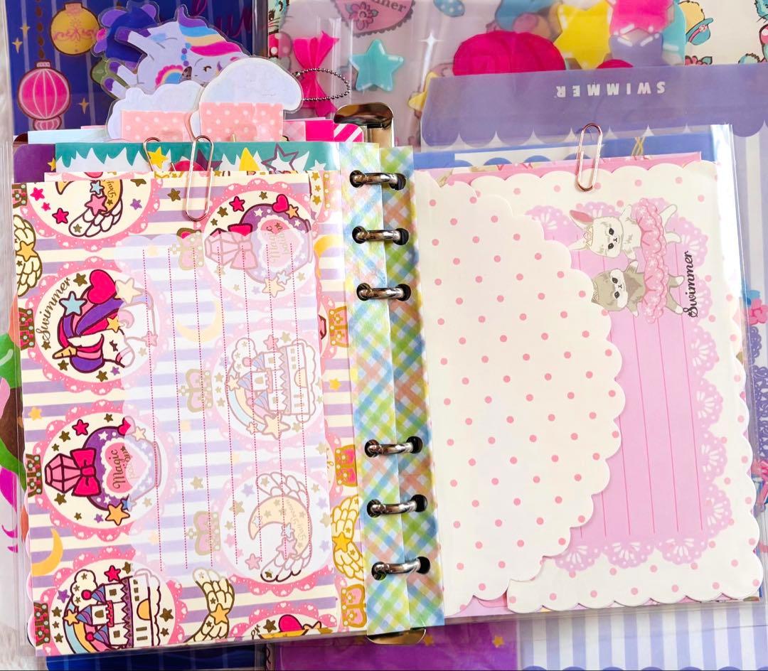 おすそ分けファイル　バイブルバインダー　ユニコーン多め　大容量② 限定1点