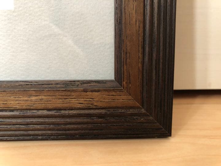 リトグラフ　版画　額縁　地蔵通商店街　Ma ナンバー入り