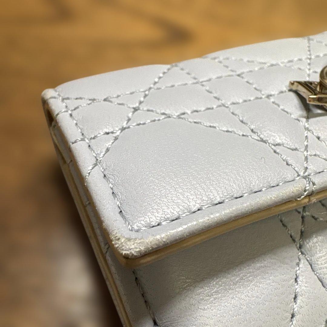 ディオール　ケース　小銭入れ　チャーム　My Dior Glycine