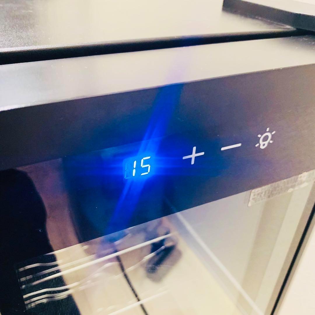 電子　ミニワインクーラー　WCE-12B 40L 12本