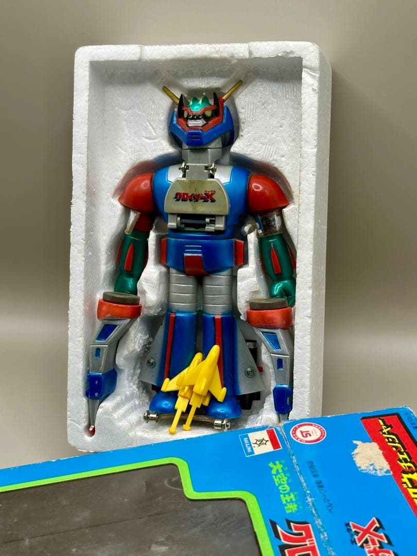 マグネチェンジャー グロイザーX フィギュア　中嶋製作所　超合金　ソフビ