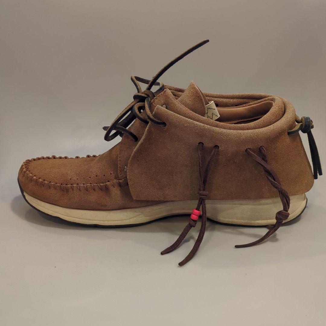 visvim ブラウン スエード モカシン靴 ブラウン US9
