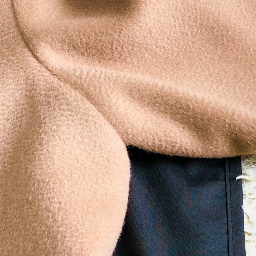 ウィークエンドマックスマーラ チェスターコート ウール100% キャメル 38