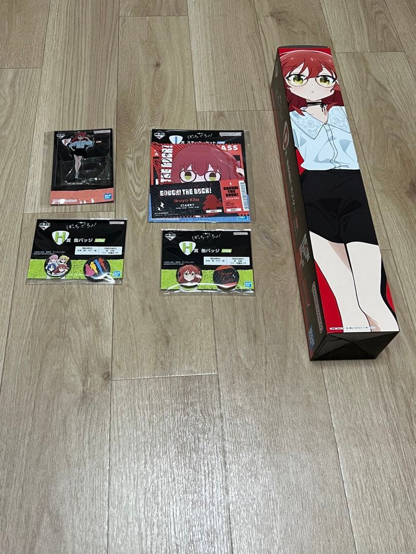 一番くじ　ぽっち・ざ・ろっく！&映画特典色紙