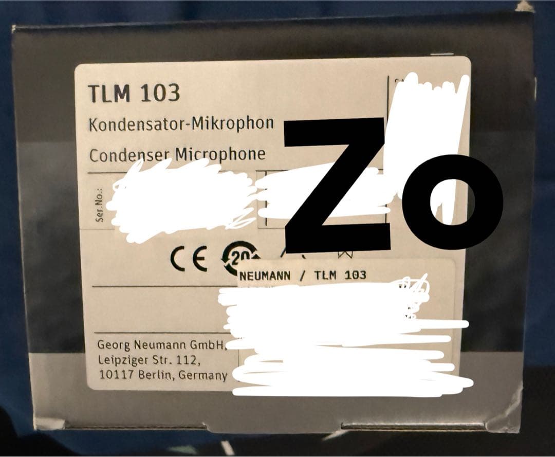 【国内正規品】NEUMANN ( ノイマン ) TLM 103