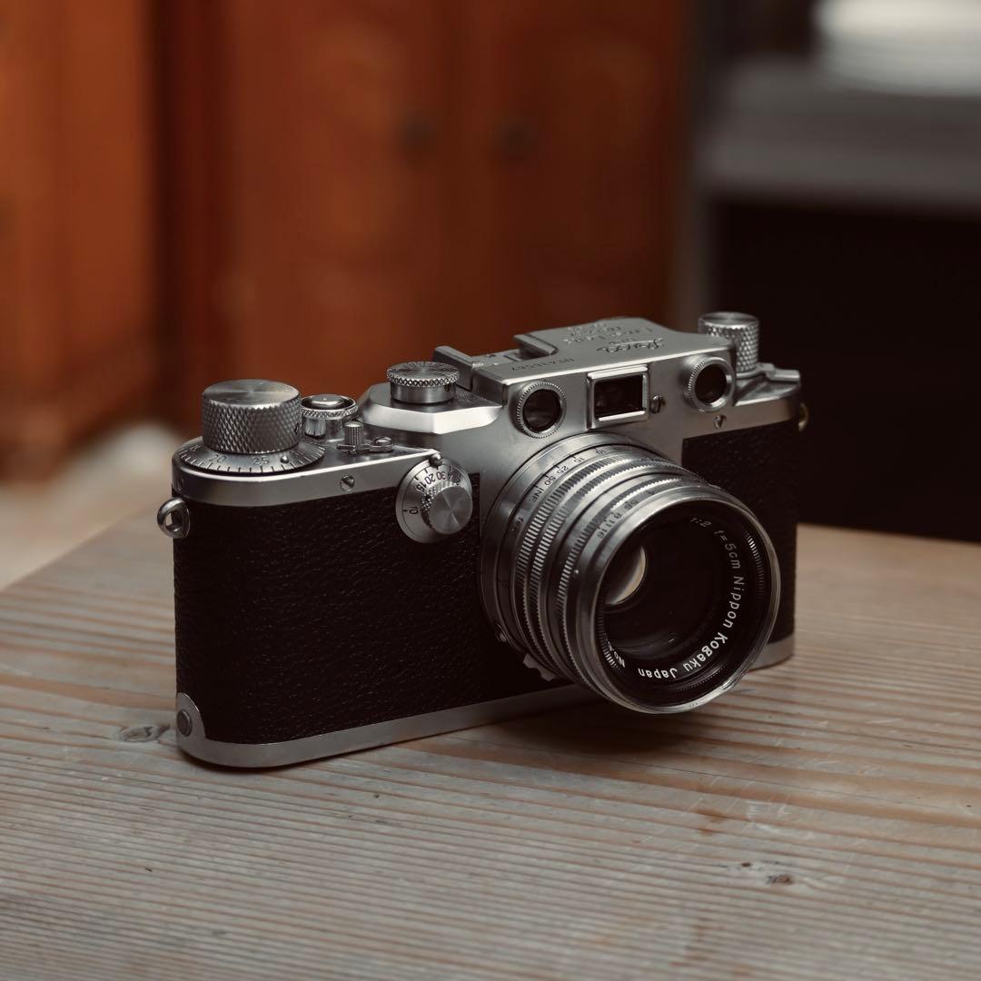 Leica lllc【50mm f2】【1946年式】【OH済】【作例有】極美品