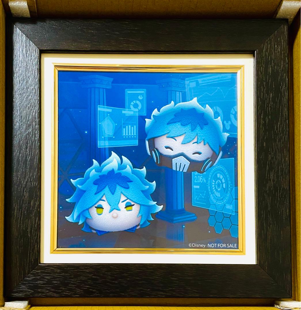 ツイステ ツムツム A賞 額入りアート イグニハイド イデア オルト ツムステ
