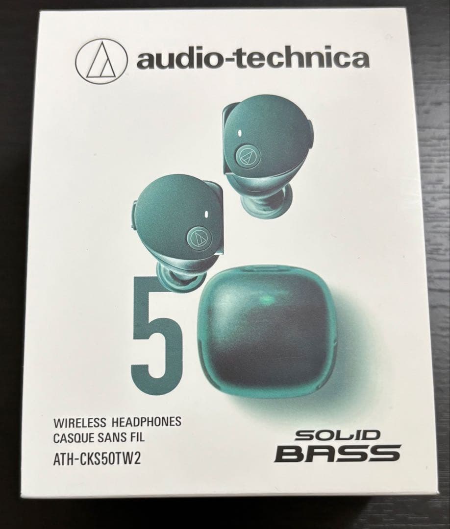 オーディオテクニカ ATH-CKS50TW2 グリーン　美品