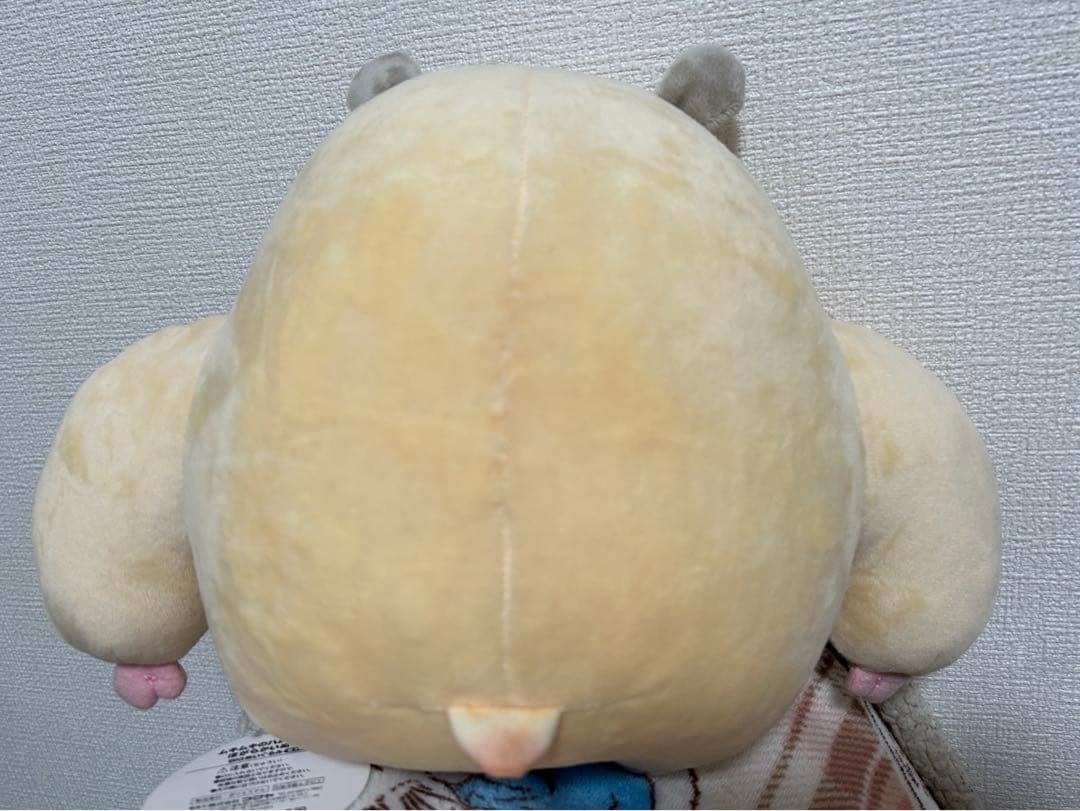 ムキムキのハムちゃん ほがらかいぬねこ BIGぬいぐるみ　ラウンドワン限定