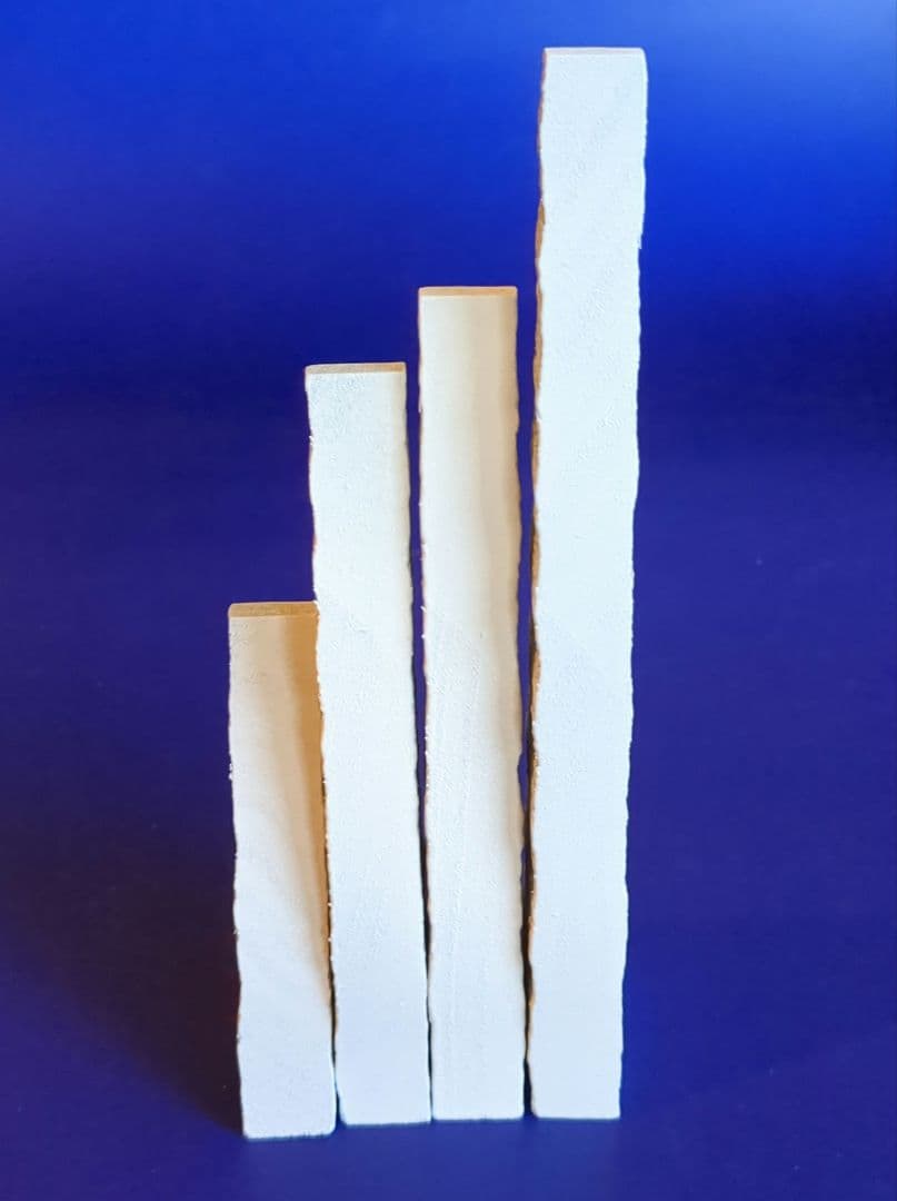 ギュンターライヒェル 雪をまとったとんがり木 4点セット