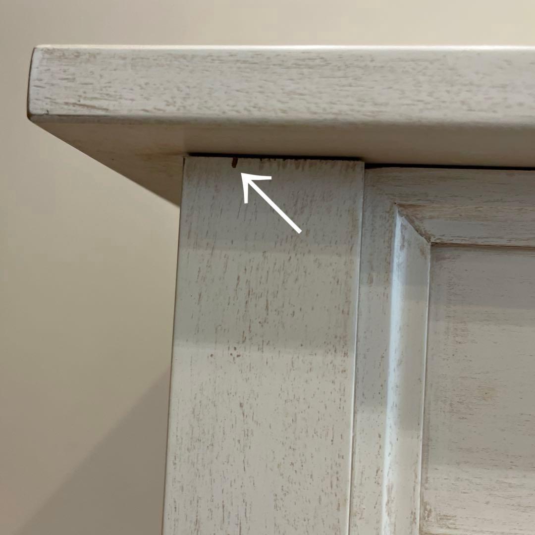 COMPAGNIE DU SUD ホワイトサイドテーブル