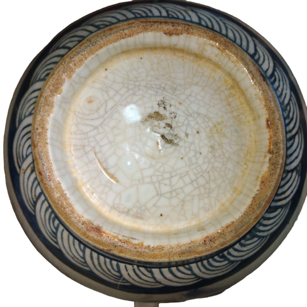 伊万里焼　草花文徳利　古美術