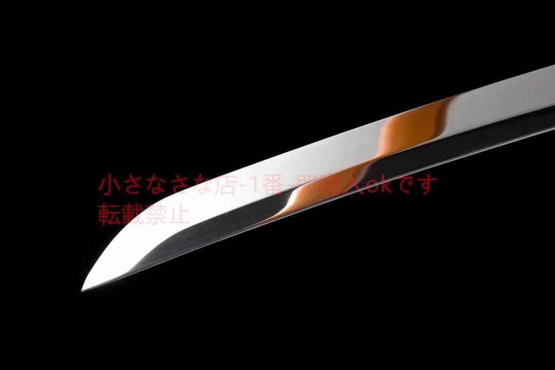 20寸高輝度鏡面前衛鋼『幽藍鏡面脇差』古兵器 武具 刀装具 日本刀 模造刀 居合
