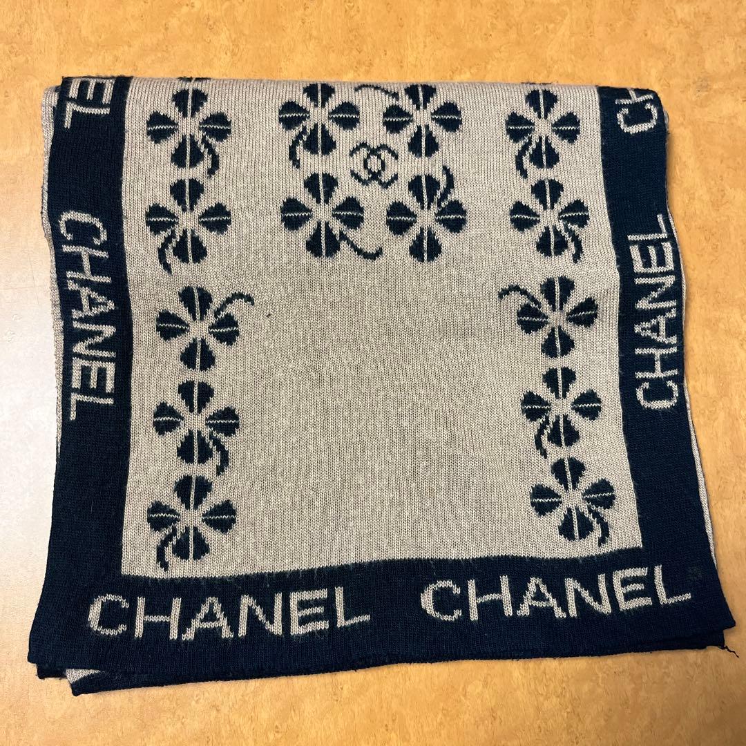 CHANEL フラワー　ブラウン、ブラック