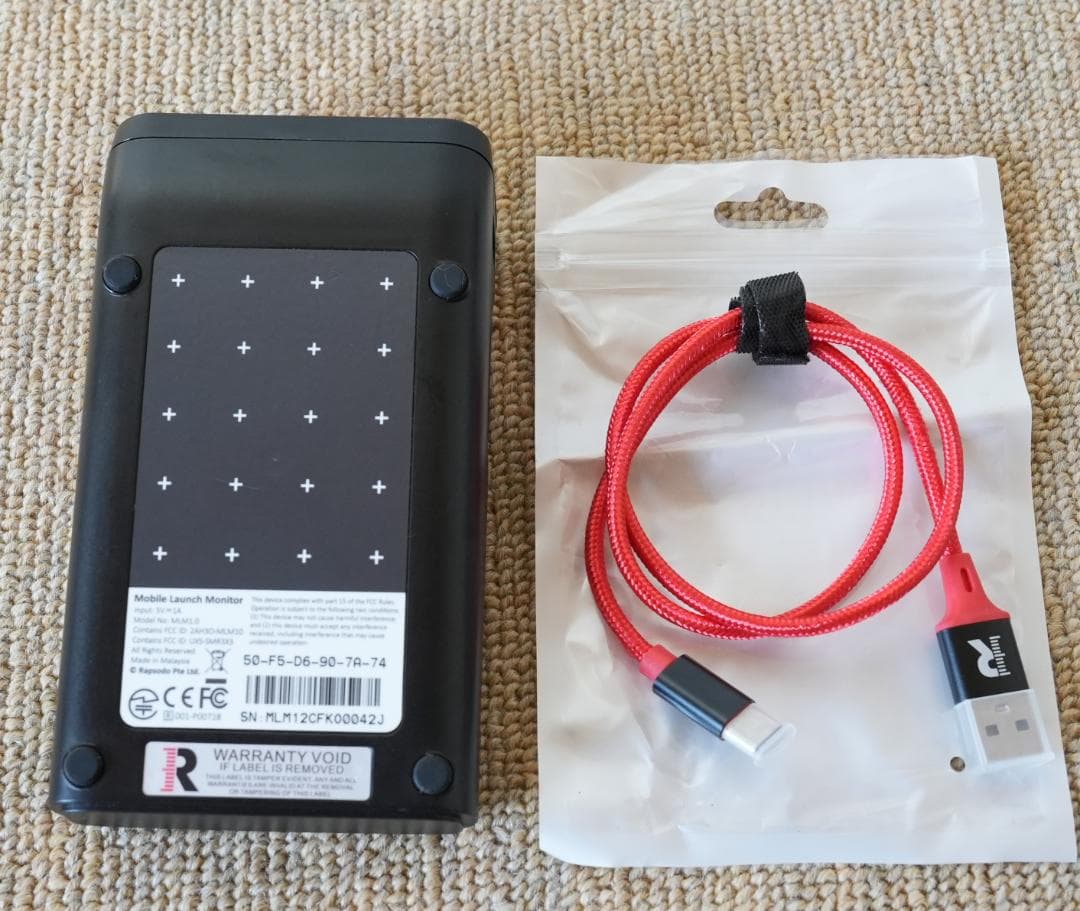 Rapsodo(ラプソード) MLM ゴルフ用距離計 iPhone iPad対応