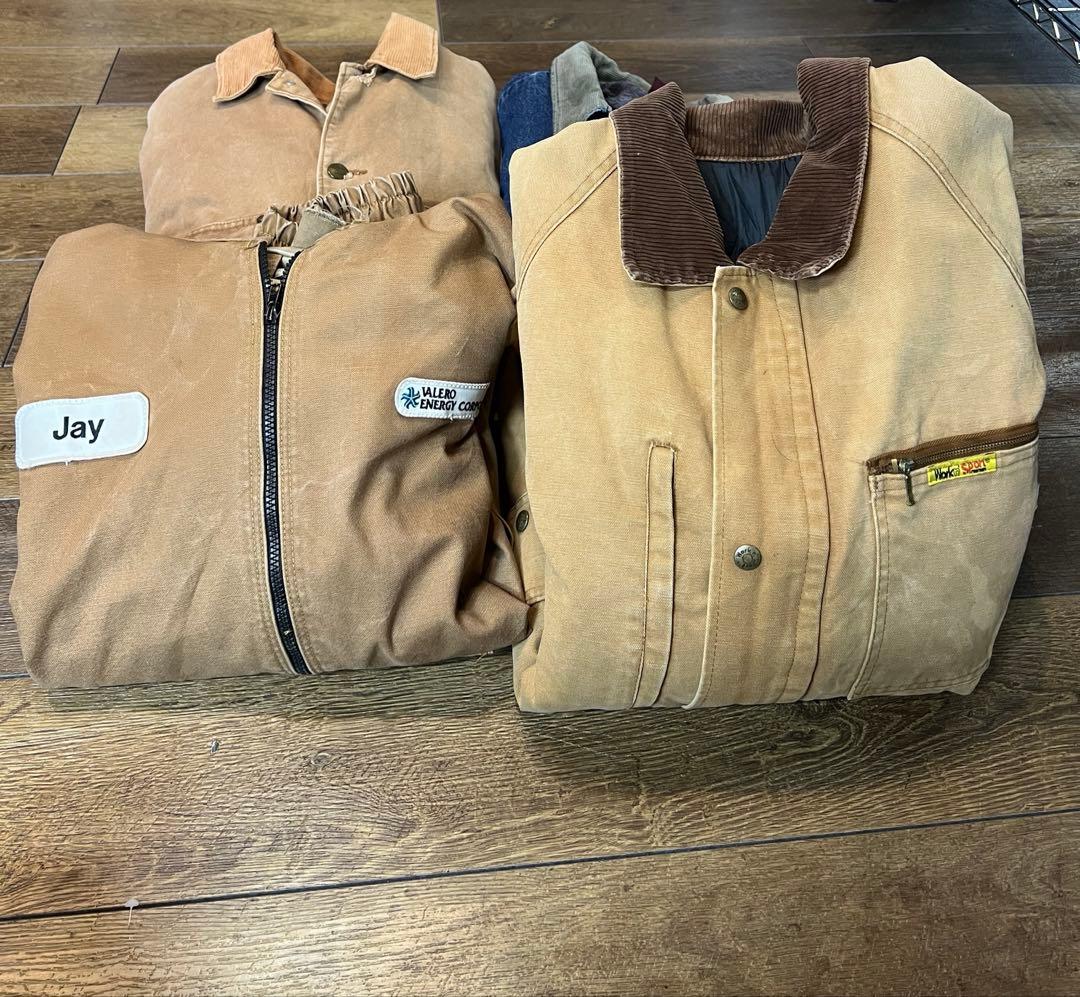 ふ*す様 USワークジャケット1 　6着アソート　洗濯済　80S～