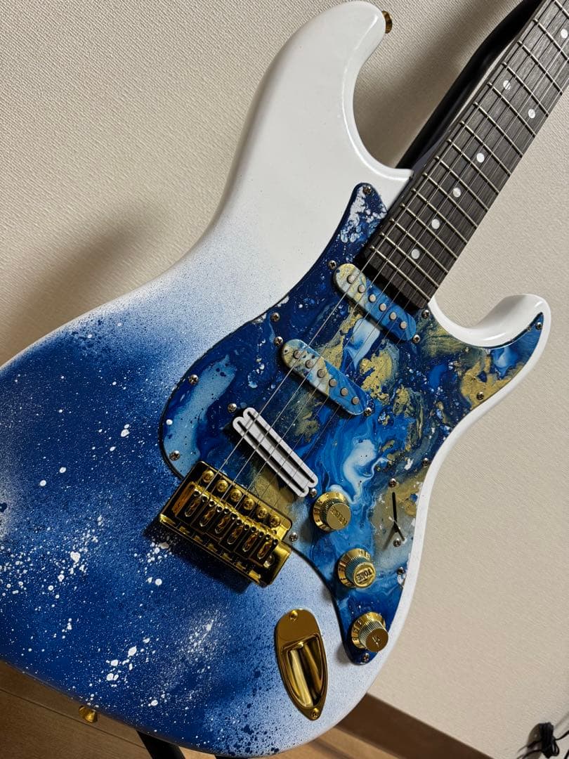 一点物 カスタムペイント リフィニッシュエレキギター