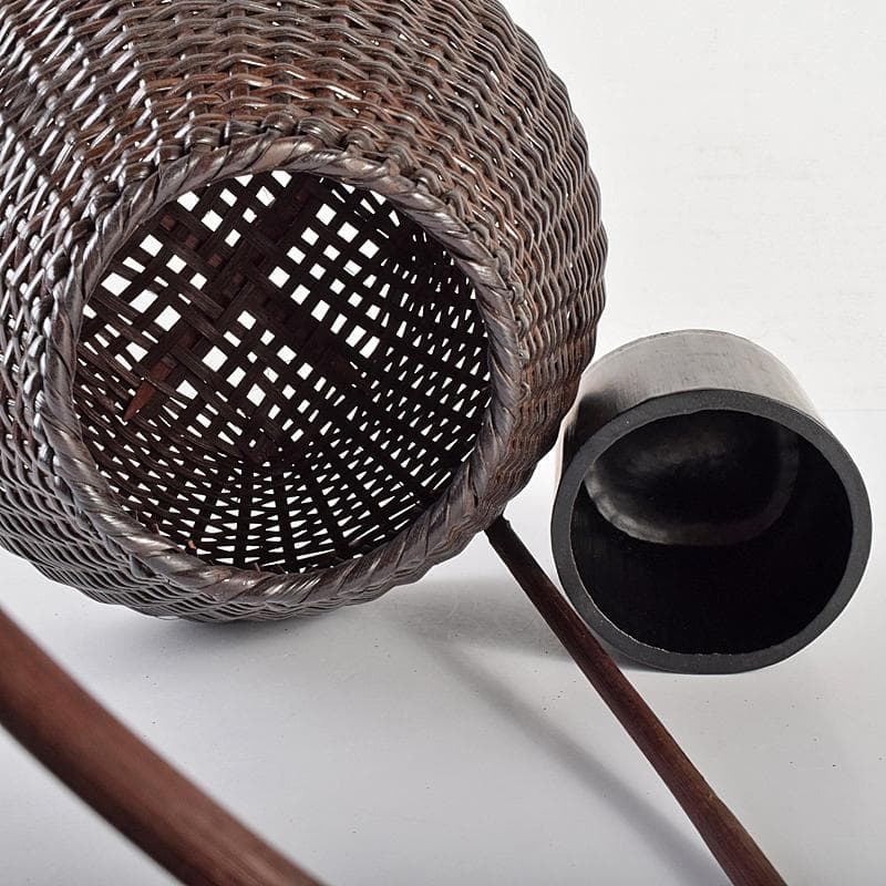 茶道具　平安　竹美斎造　時代藤組　宗金篭　共箱　M　R7696B