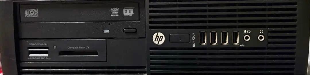 デスクトップPC リノベーション　Hewlett Packard