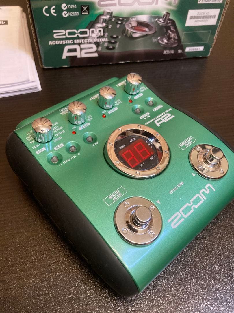 ZOOM A2 アコースティックエフェクターペダル