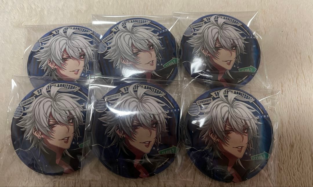 碧棺左馬刻 Flava2 缶バッジ