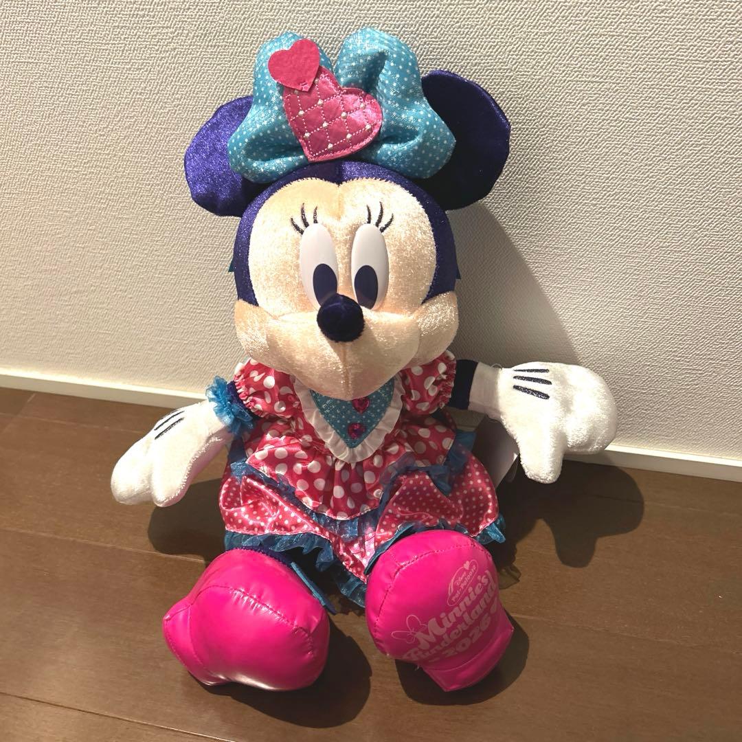 【24時間以内発送！】ディズニーパルパルーザ　ぬいぐるみ　ミニーちゃん