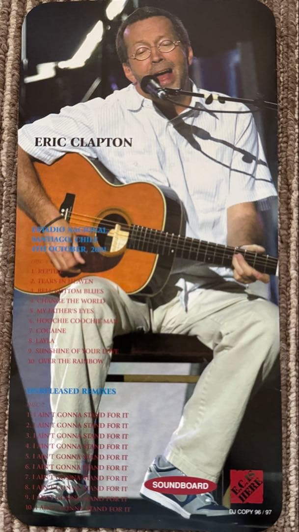 超貴重　クラプトン出演DVD5本、プリンス・トラスト他コンサート、レアCD付き