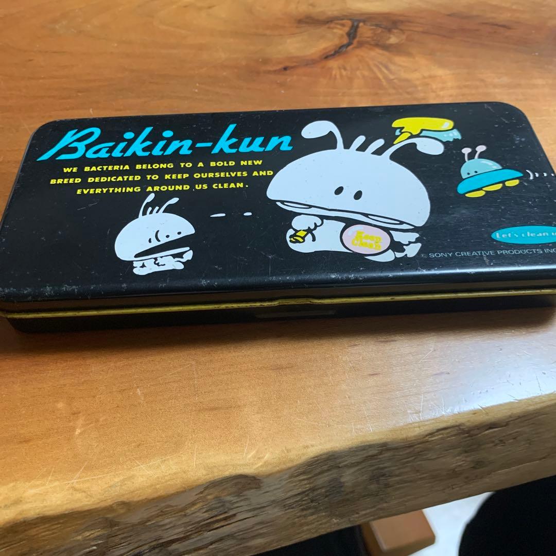 バイキンくん缶ペンケース