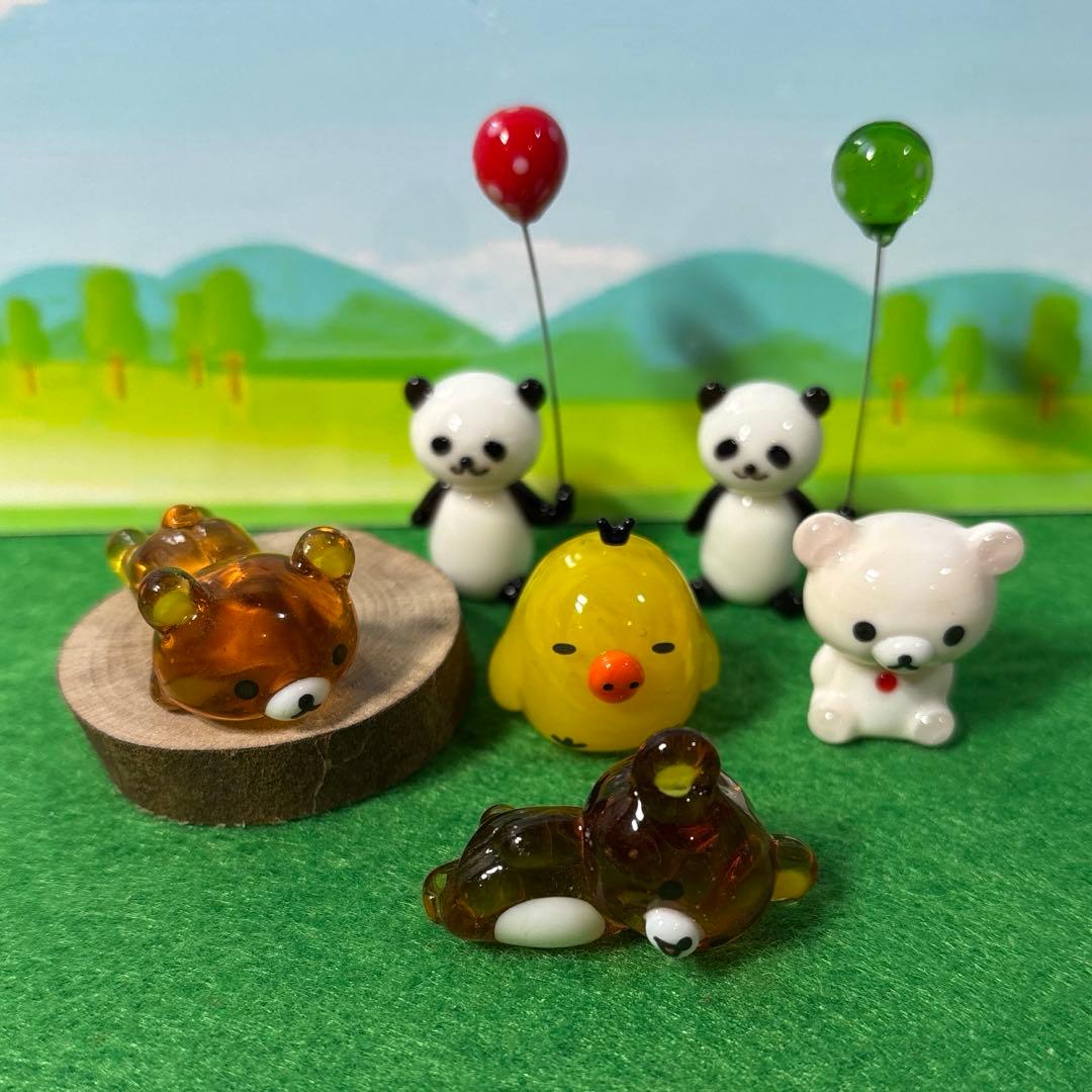 mafu　ガラス細工　ミニチュア