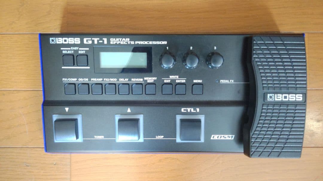 BOSS GT-1 ギターエフェクター 純正アダプター付きセット