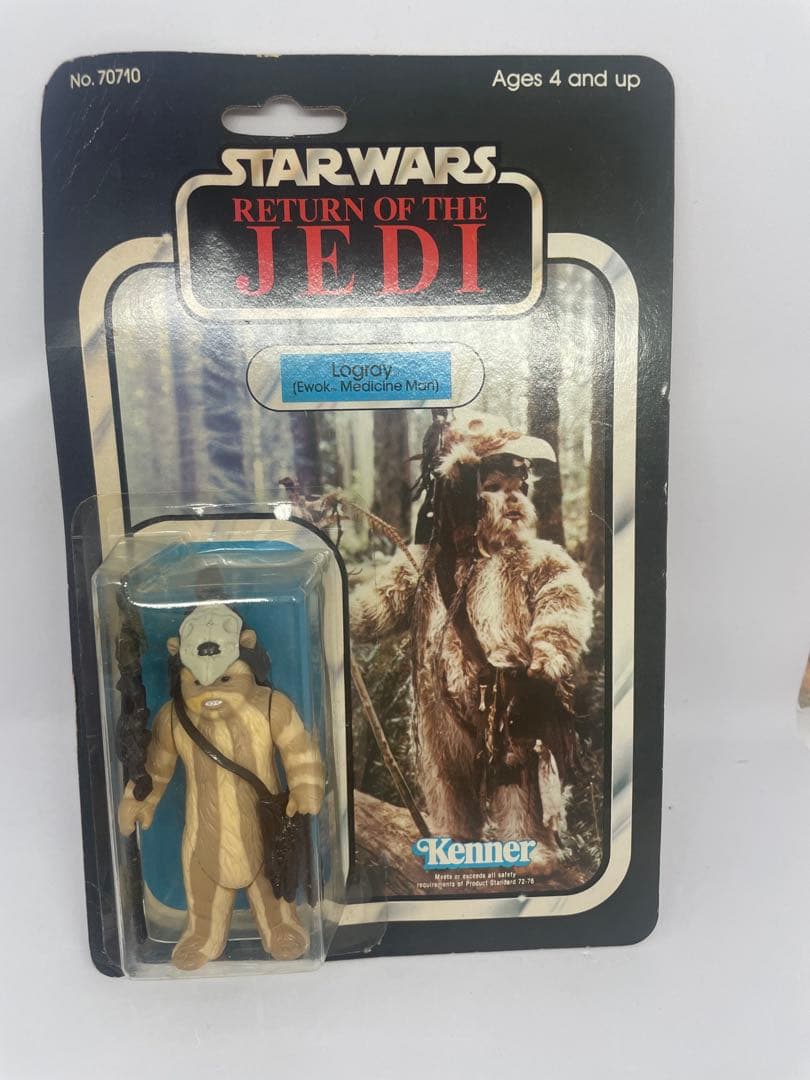 未開封　スターウォーズ　イウォーク／ログレイ　旧Kenner社1983当時物